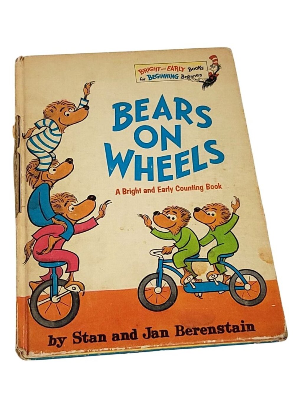 Bernstain Bears Dr. Seuss Book Lot Inside Outside Upside Down Bears on Wheels In - Picture 4 of 12